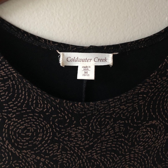 Coldwater Creek Tank Dress Travel Knit 10-12 NWT - Picture 6 of 6